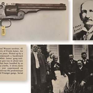 The Provenance | Frank James' 1875 Smith & Wesson 2nd Model Schofield revolver #5476
