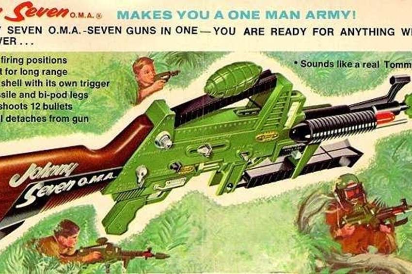 Johnny Seven O.M.A. ‘One Man Army Gun' Nostalgia!