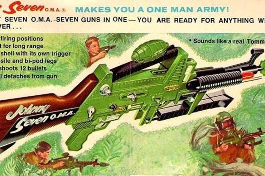 Johnny Seven O M A One Man Army Gun Nostalgia C T Auctioneers And Valuers