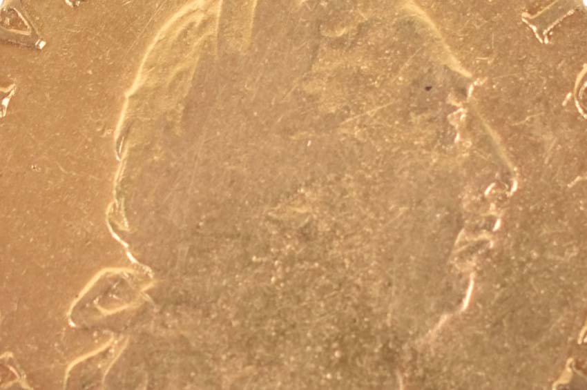 George III, Crown 1818, LVIII Laur. Head Pistrucci’s St. George and dragon