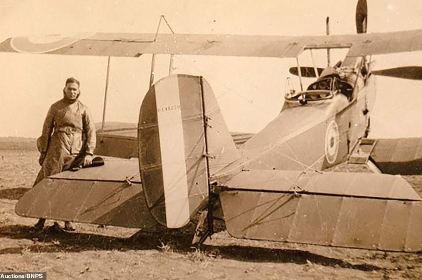The extraordinary story of Britain's first Black Fighter Pilot: How Jamaican man, 20, paid for his own travel across to England to fight the Germans in WWI - and survived being shot in the spine in a vicious dogfight in his biplane