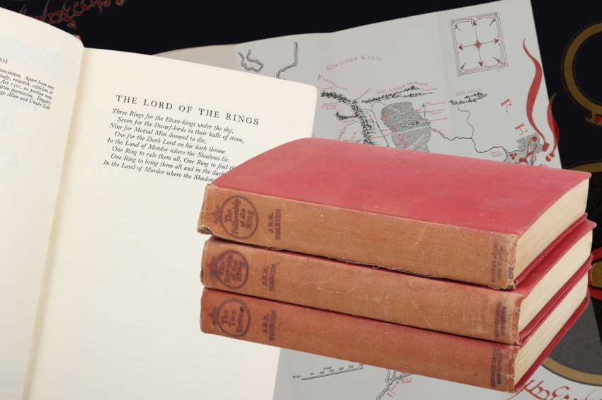 First Edition Books 'The Lord of the Rings' Trilogy - by Tolkien (J.R.R.)